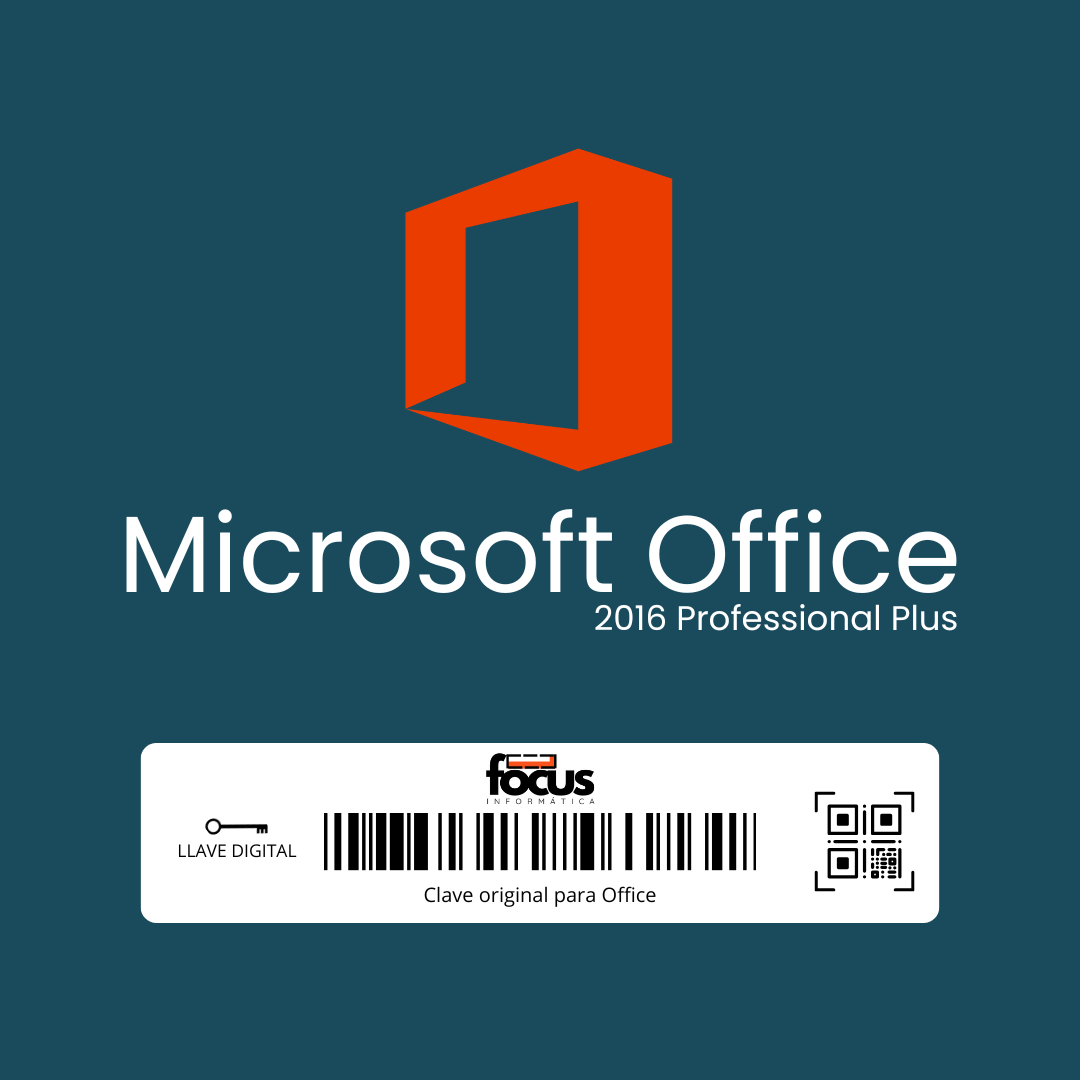 Licencia de Microsoft Office 2016 Professional Plus: envío inmediato tras la compra