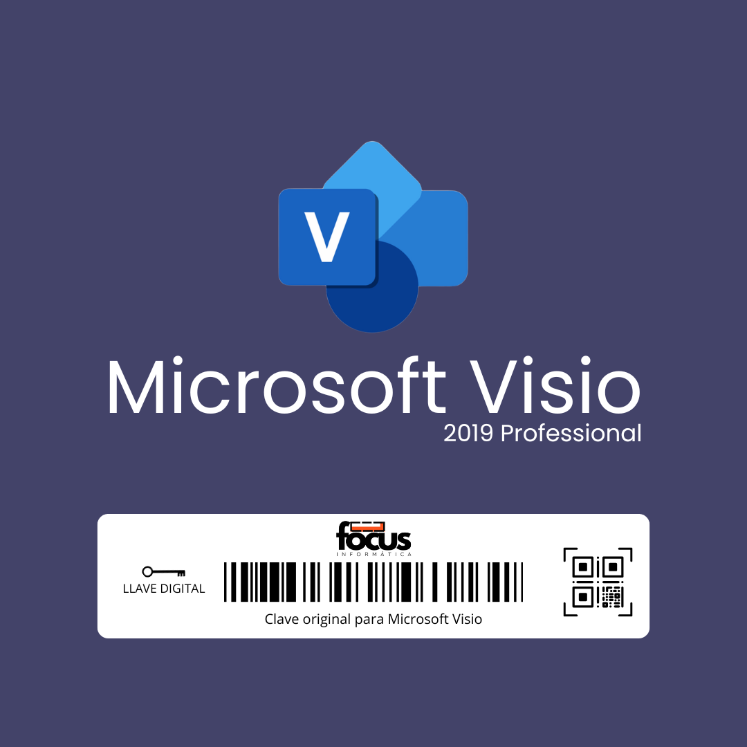 Licencia profesional de Microsoft Visio 2019: envío inmediato tras la compra