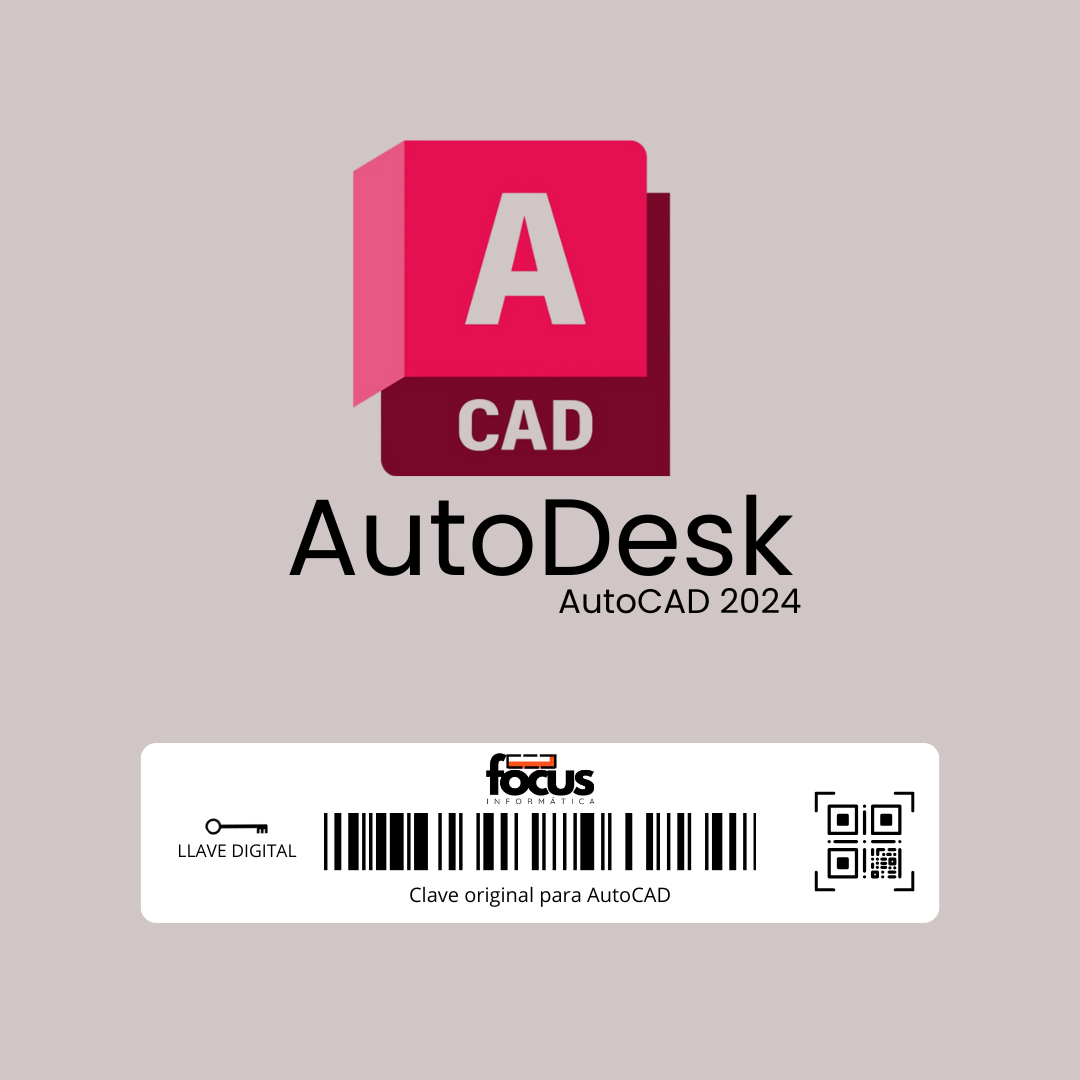Autodesk AutoCAD 2024 - Licencia Original + Factura - ¡Activa Ahora!